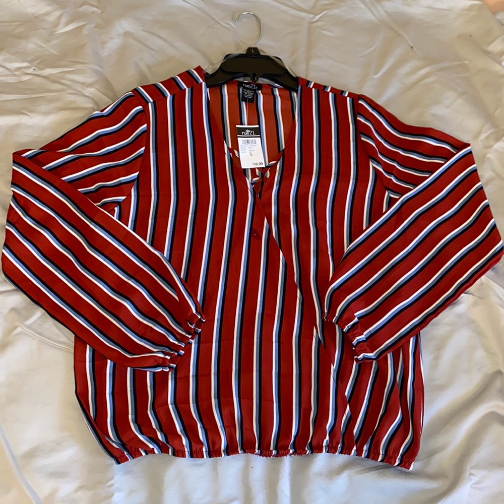 Long sleeve blouse